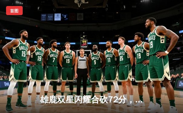 雄鹿双星闪耀合砍72分，字母哥关键封盖锁定胜局，主场险胜绿军迎三连胜